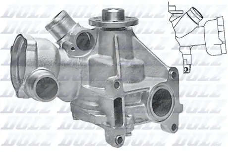 Водяная помпа (насос) DOLZ M174 Мерседес SL-Class