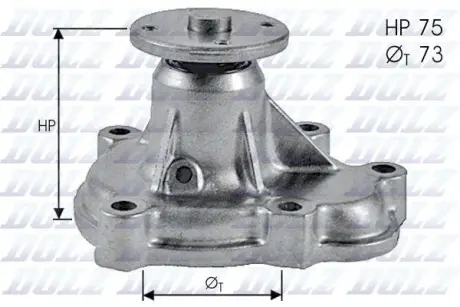 Водяная помпа (насос) DOLZ O143