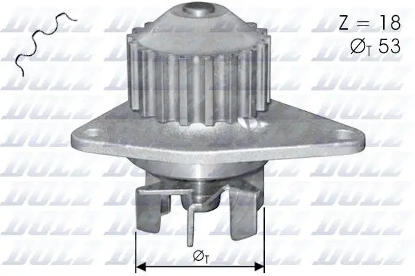 Водяная помпа (насос) DOLZ C114