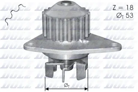Насос водяной DOLZ C114