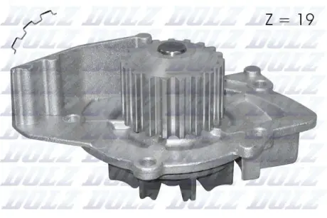 Водяна помпа Fiat/Ford/PSA/Volvo 1.6DMultijet/2.0DMultijet/2.0Hdi/2.0TDCi/2.2 HDi 2000- DOLZ C127