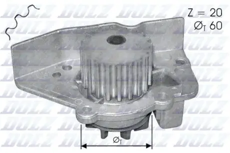 Водяной насос Dolz DOLZ N405