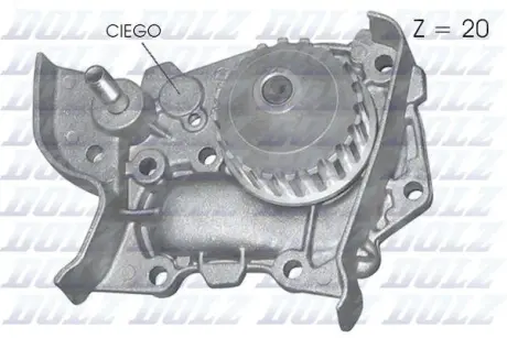 Водяной насос Dolz DOLZ R214