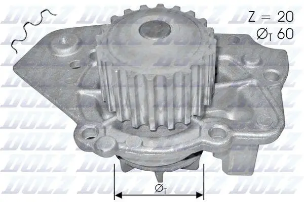 Водяная помпа (насос) DOLZ T136