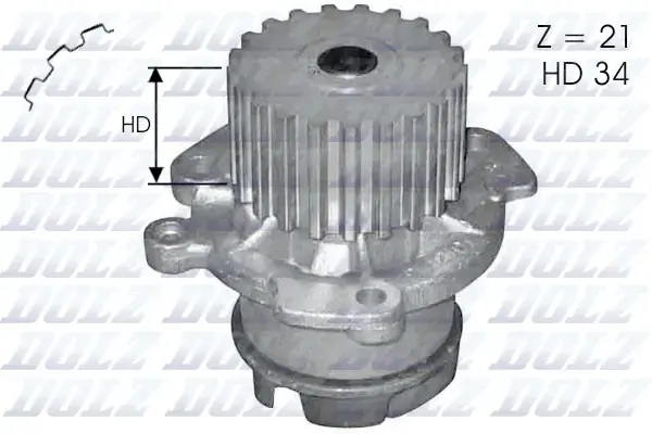 Водяная помпа (насос) DOLZ L124