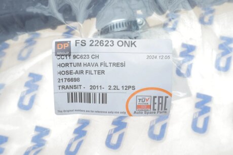 Патрубок dp group FS22623ONK