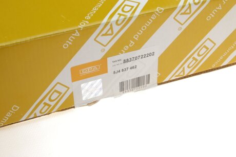 Склопідіймач передній правий без моторчика dpa 88370722202