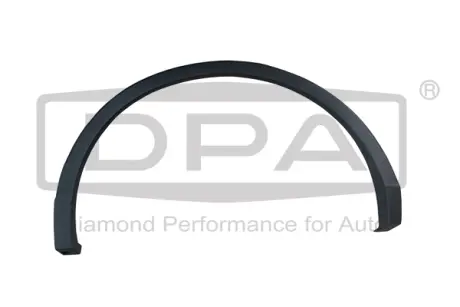 Накладка арки колеса задня права DPA 88541796002 Фольксваген Тигуан