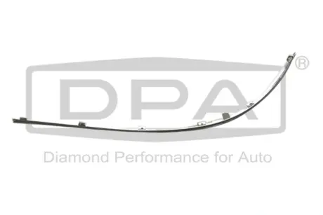 Накладка на задній бампер; права DPA 88071875402 Ауди Q7