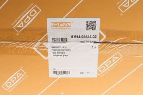 Передняя фара dpa 89410444102