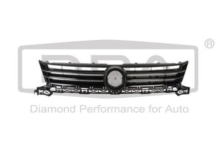 Решітка радіатора; без емблеми; з накладкою dpa 88531826902 на Фольксваген Кадди 3