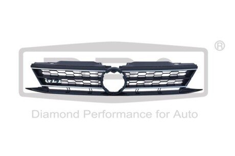 Решітка радіатора; без емблеми; зі смужкою; GLI dpa 88531828002 на Фольксваген Джетта 6