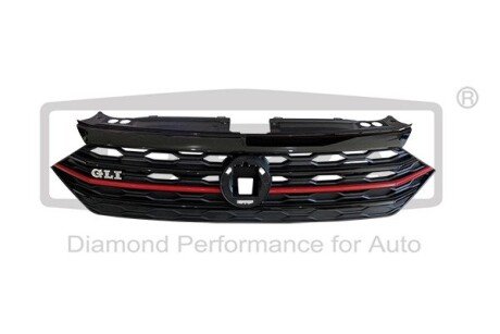 Решітка радіатора; без емблеми; зі смужкою; red line; GLI dpa 88531828302