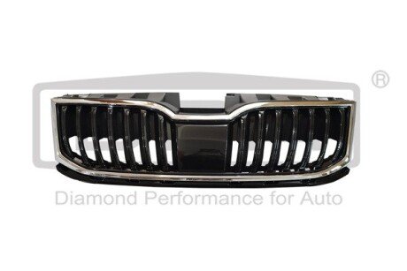 Решітка радіатора; з планкою; без емблеми dpa 88531824002 на Шкода Октавия а7