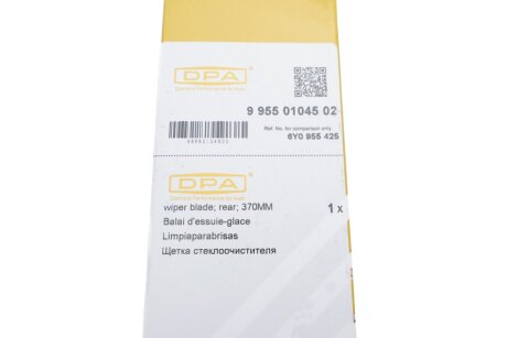 Щітка склоочисника (двірник) dpa 99550104502