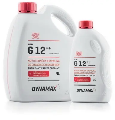 Концентрат антифриза G12+ COOL ULTRA G12 ++ (4L) DYNAMAX 500160 (фото 1)