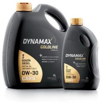 Масло моторне DDYNAMAX GOLDLINE LONGLIFE 0W30 (5L) dynamax 502114