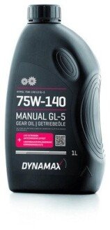 Масло трансмісійне HYPOL 75W140 LS GL5 (1L) dynamax 502721