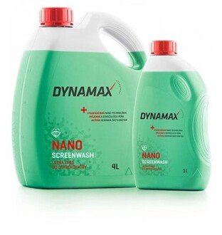 Жидкость в бачок омыватяля (летняя) NANO MELON KIWI GREEN (4L) dynamax 501981