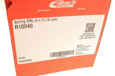 Пружина передняя eibach R10040
