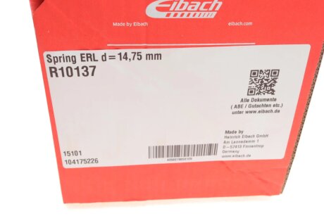 Пружина передняя eibach R10137