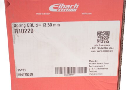 Пружина передняя eibach R10229