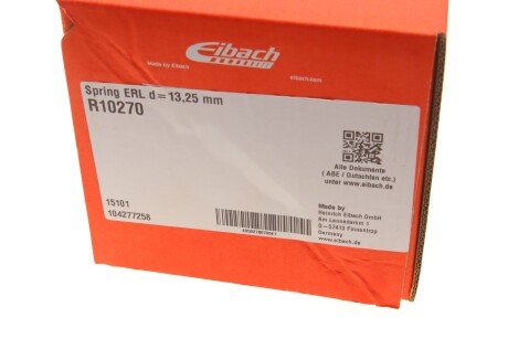Пружина передня eibach R10270