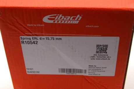 Пружина передняя eibach R10542