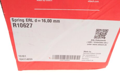 Пружина передняя eibach R10627