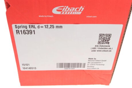Пружина передняя eibach R16391