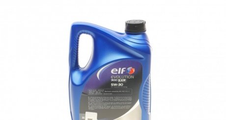 Масло моторное Evolution 900 SXR 5W-30 (5 л) elf 217558
