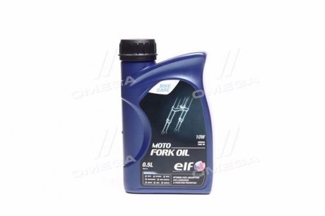 Масло гидравл. MOTO FORK OIL 10W (Канистра 1л) для вилок и амортизаторов elf 194973