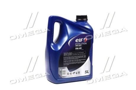 Масло моторн. Evolution 900 FT 5W-40 (Канистра 5л) elf 216646