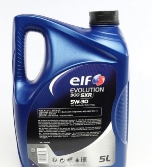 Масло моторн. Evolution 900 SXR 5W-30 (Канистра 5л) elf 213894