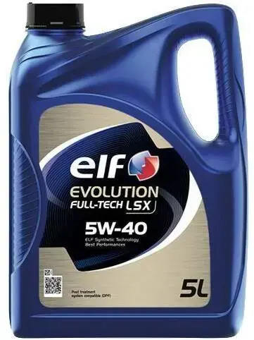 Масло моторн. Evolution FULLTECH LSX 5W-40 (Канистра 5л) ELF 213922