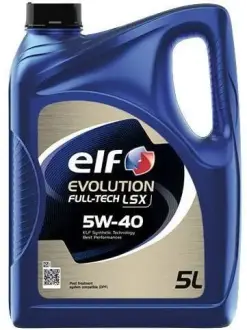 Масло моторн. Evolution FULLTECH LSX 5W-40 (Канистра 5л) ELF 213922