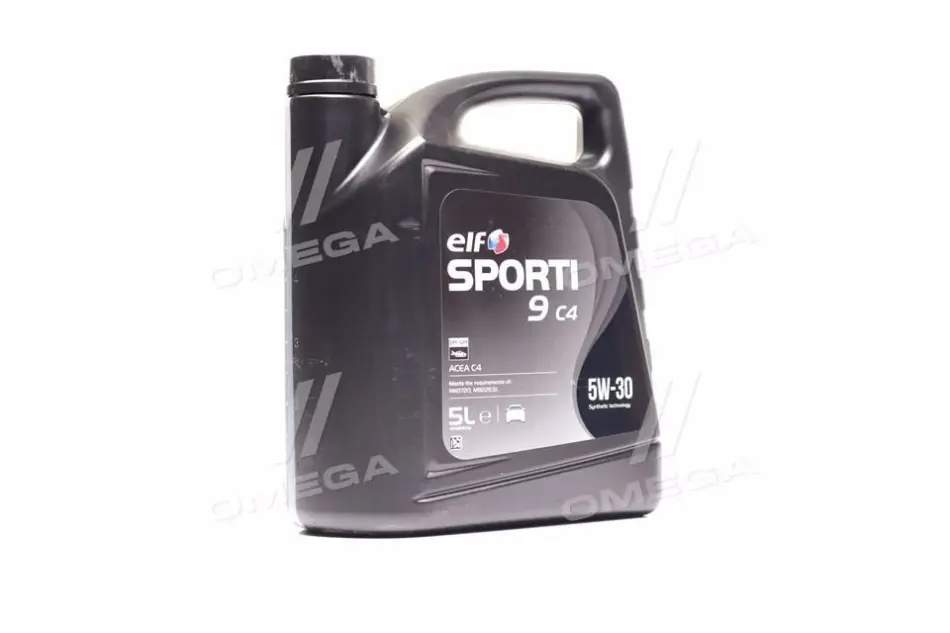 Масло моторн. SPORTI 9 C4 5W-30 (Канистра 5л) ELF 214332