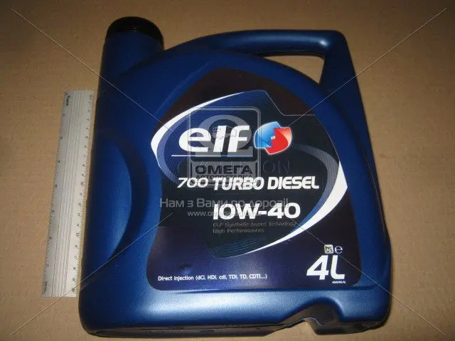 Масло моторное Elf Evolution 700 Turbo Diesel 10W-40 (4 л) ELF 203701 (фото 1)