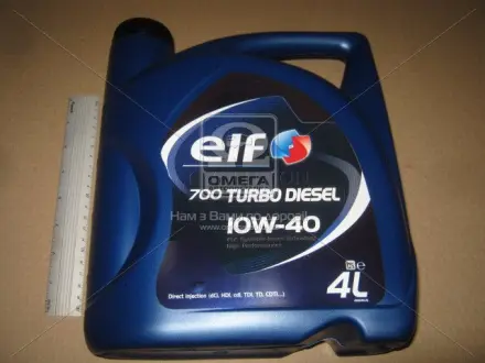 Масло моторное Elf Evolution 700 Turbo Diesel 10W-40 (4 л) ELF 203701