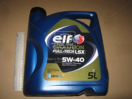 Масло моторное Elf Evolution Full-Tech LSX 5W-40 (5 л) ELF 194892