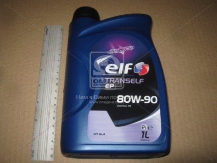 Масло трансмисс. Tranself EP 80W-90 (Канистра 1л) elf 194736