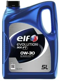Олива мот 0W30 5L EVOL. 900 FT = 195412 ELF 213992