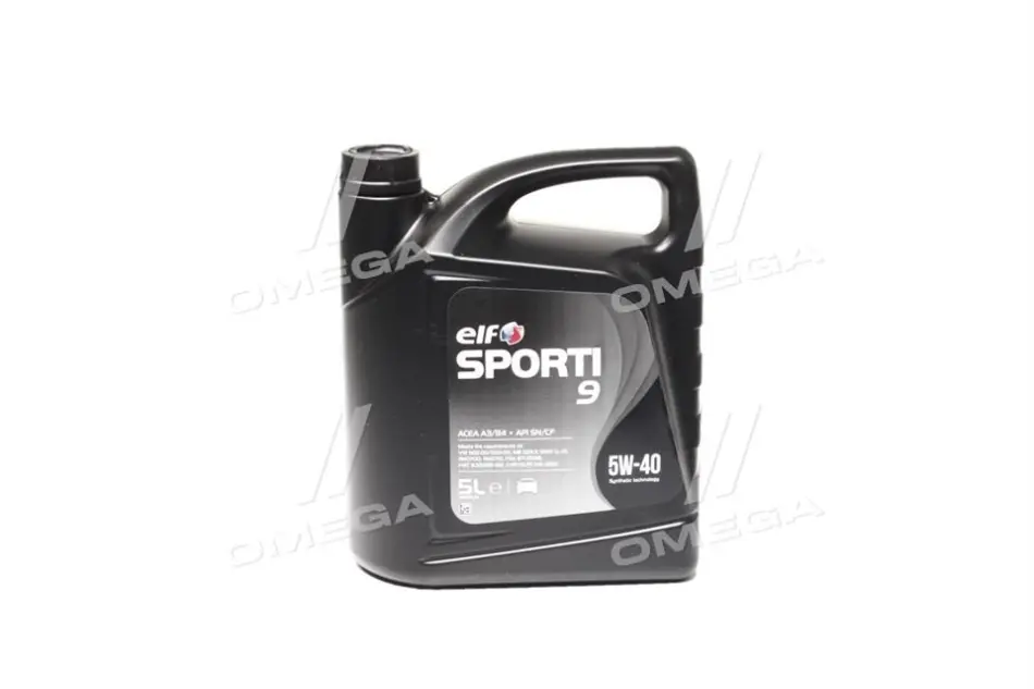 Олива моторн. SPORTI 9 5W-40 (Каністра 5л) ELF 214252