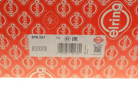 Прокладка головки блока металева elring 019331