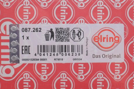 Прокладка клапанной крышки elring 087262