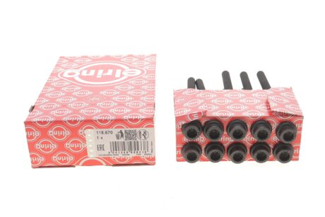 Болти головки блоку циліндрів (комплект) elring 118670