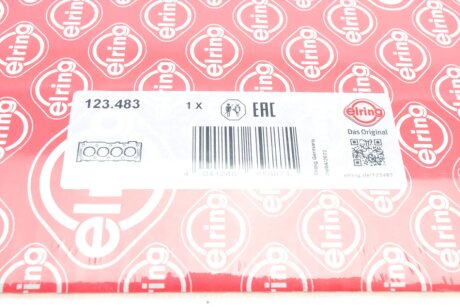 Прокладка головки блока металева elring 123483