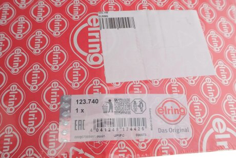 Комплект прокладок ГБЦ, верхні elring 123740