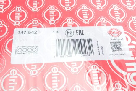 Прокладка головки блока elring 147542