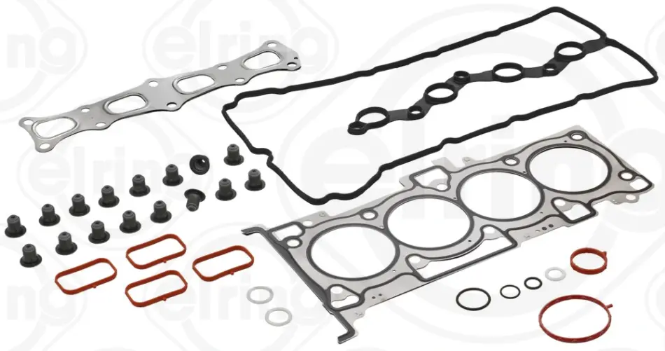Комплект прокладок, головка блоку MITSUBISHI/PSA 2,4 16V 4B12 до 07.2012 (вир-во) Elring 161680 (фото 1)